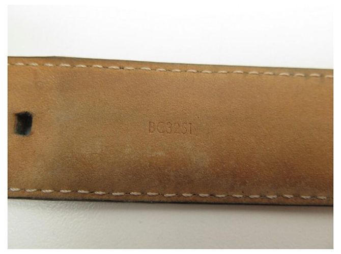 LOUIS VUITTON ELLIPSENGÜRTEL 30Mm M6919 T90 IN BRAUNEM GÜRTEL-MONOGRAMM-LEINWAND - Ansicht 8