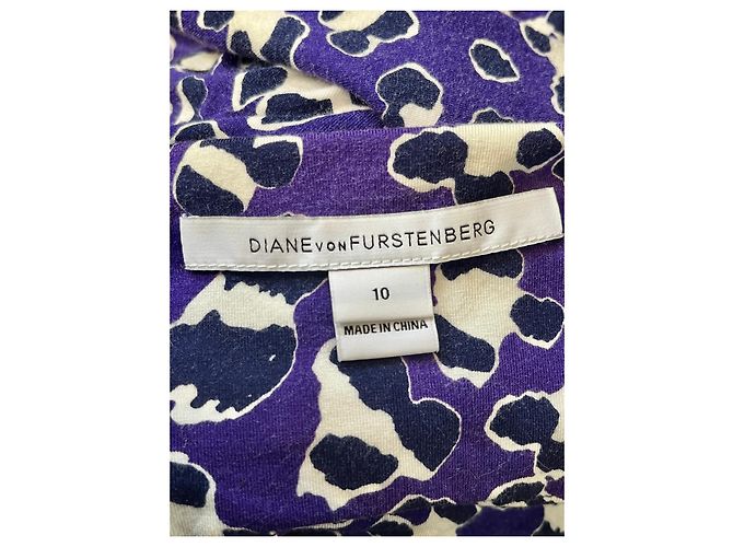 Diane Von Furstenberg DvF Zoe Mock Wickelkleid Mehrfarben - Ansicht 5