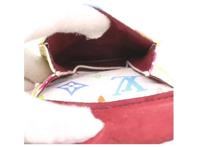 LOUIS VUITTON Monogram Multicolor Lodge PM Umhängetasche Weiß M40053 Auth bin3530 - Ansicht 19