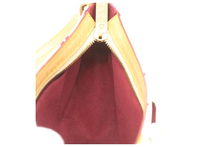LOUIS VUITTON Monogram Multicolor Lodge PM Umhängetasche Weiß M40053 Auth bin3530 - Ansicht 23
