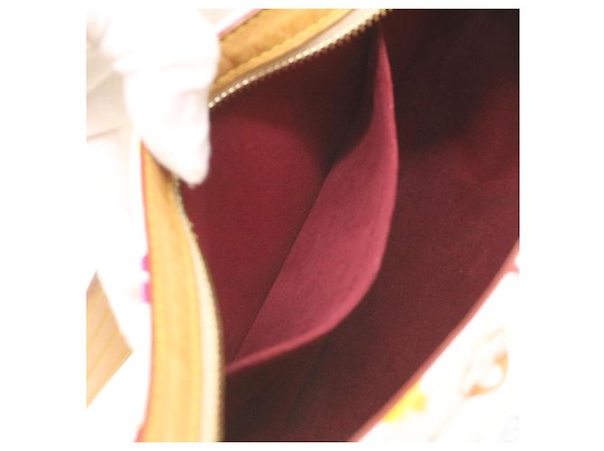 LOUIS VUITTON Monogram Multicolor Lodge PM Umhängetasche Weiß M40053 Auth bin3530 - Ansicht 24