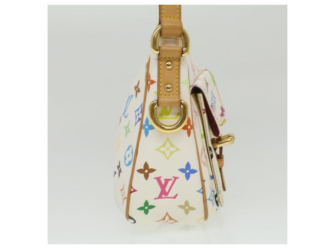 LOUIS VUITTON Monogram Multicolor Lodge PM Umhängetasche Weiß M40053 Auth bin3530 - Ansicht 5