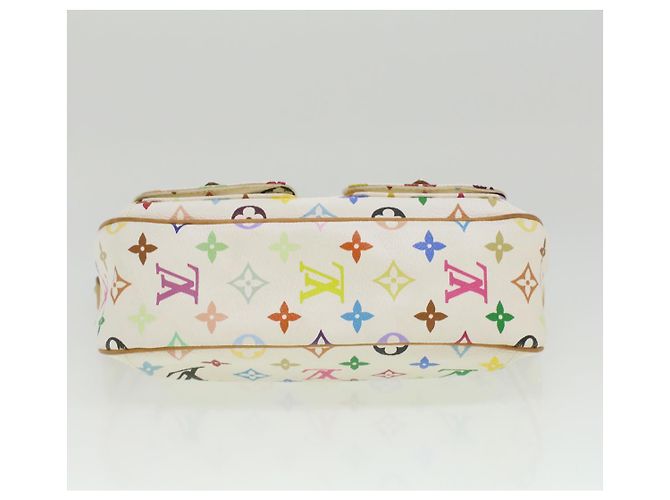 LOUIS VUITTON Monogram Multicolor Lodge PM Umhängetasche Weiß M40053 Auth bin3530 - Ansicht 6