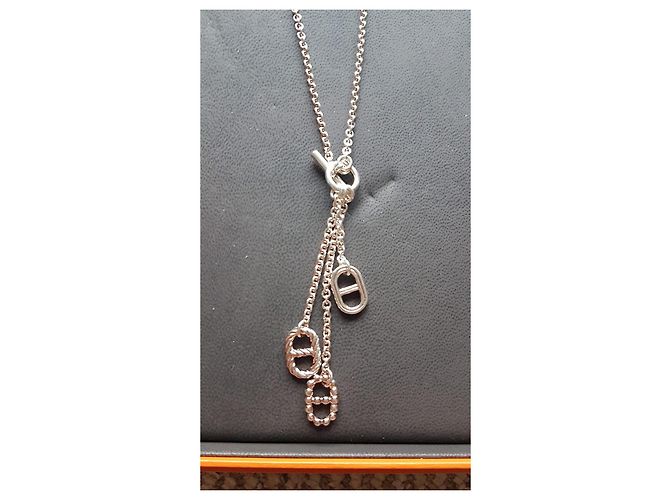 Collar Hermès Parade modelo pequeño de plata Hardware de plata - vista 2