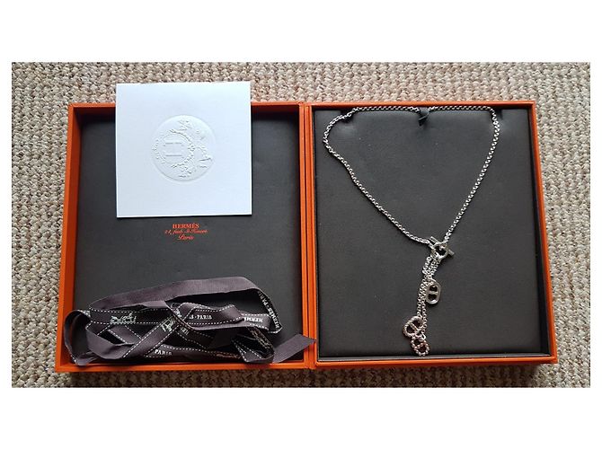 Collar Hermès Parade modelo pequeño de plata Hardware de plata - vista 5