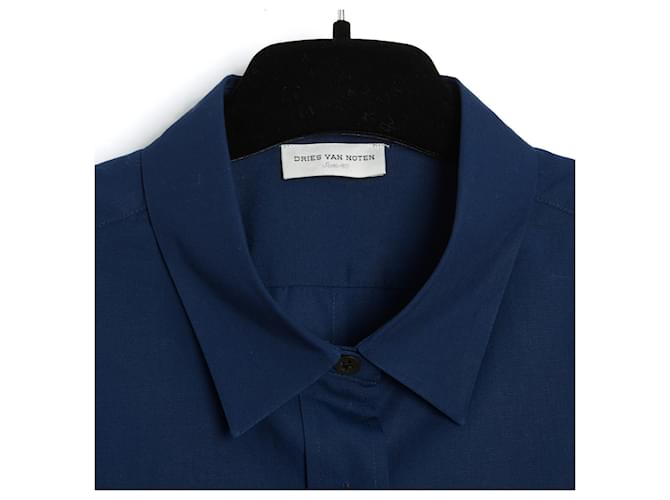 Dries Van Noten ALGODÓN AZUL PROFUNDO EN40 - vista 2