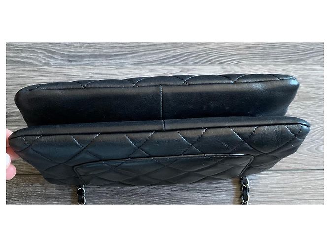 Borsa Chanel Trendy CC Flap in pelle trapuntata nera Nero - vista 5