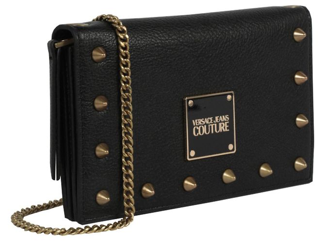 Portafoglio con placca logo borchiato Versace Jeans Couture - vista 2