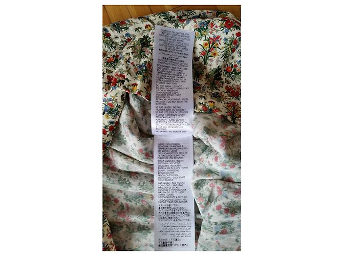 VESTIDO MIDI GUCCI DE VISCOSA Multicolor - vista 6