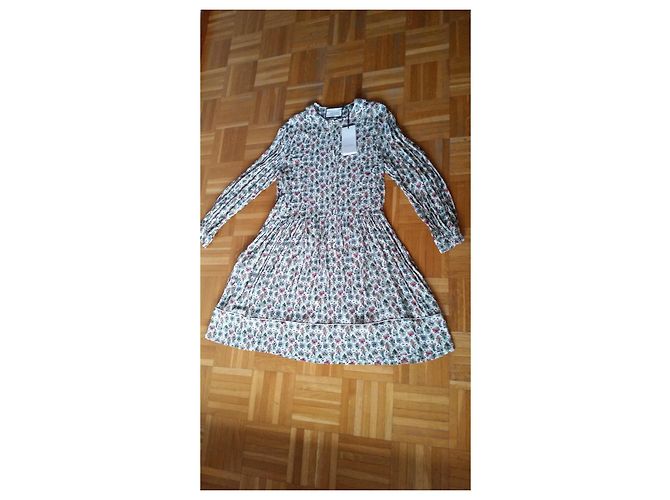VESTIDO MIDI GUCCI DE VISCOSA Multicolor - vista 8