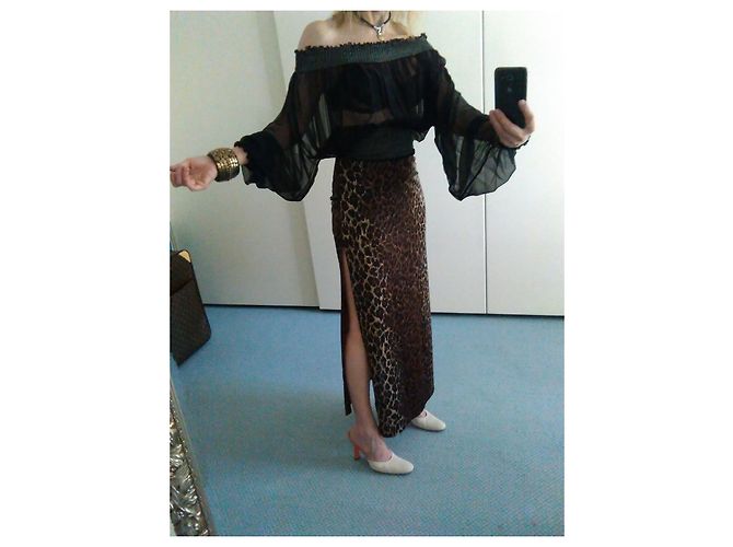 Dolce & Gabbana DOLCE&GABBANA BLACK SILK BLOUSE - view 5