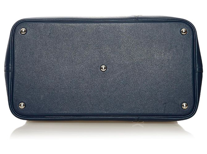 Borsa Bolide Baseball Blu di Hermès - vista 4