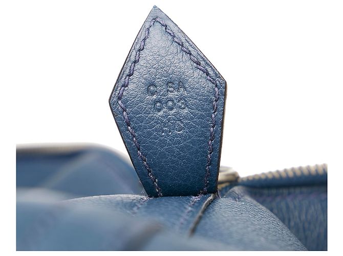 Borsa Bolide Baseball Blu di Hermès - vista 7