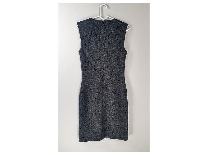 Diane Von Furstenberg Kleid Grau Wolle Nylon Acryl - Ansicht 3