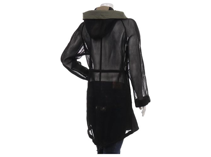 Diesel Jacke Schwarz aus Polyester - Ansicht 2