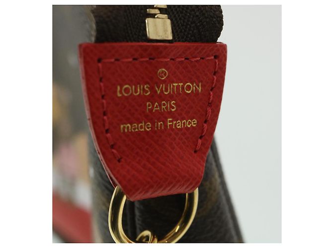 LOUIS VUITTON Mini pochette con monogramma Accessoires Pouch M63830 LV Auth ro696alla - vista 18