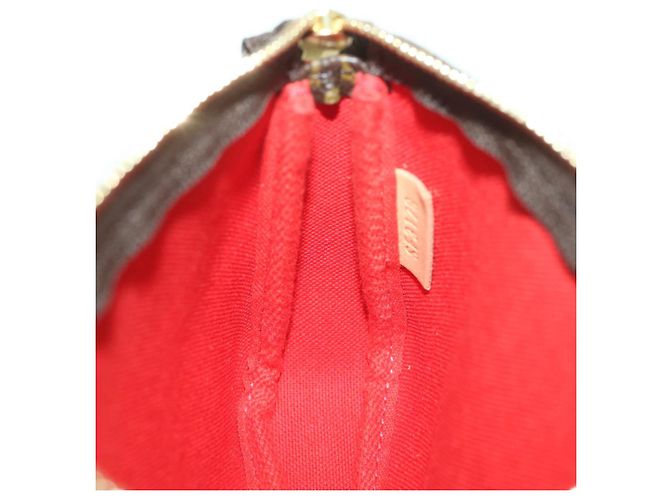 LOUIS VUITTON Mini pochette con monogramma Accessoires Pouch M63830 LV Auth ro696alla - vista 20