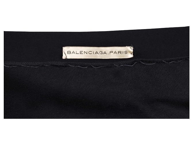 Vestido Balenciaga Negro Sin Espalda - vista 3