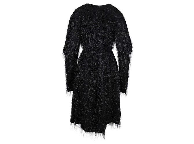 Vivienne Westwood Special Edition Glitzer-Fransenkleid Schwarz - Ansicht 3
