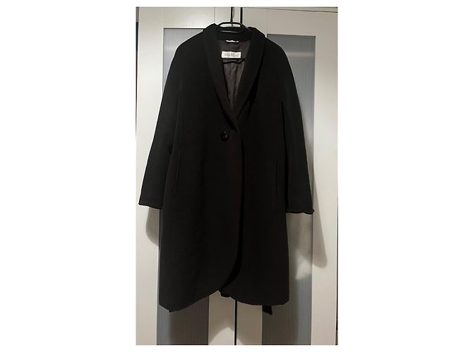 Abrigo Max Mara de lana y cachemira marrón Castaño - vista 3