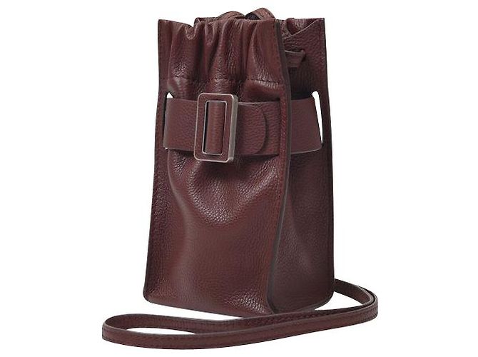 Boyy Bolsa macia para celular em couro marrom escuro - vista 2
