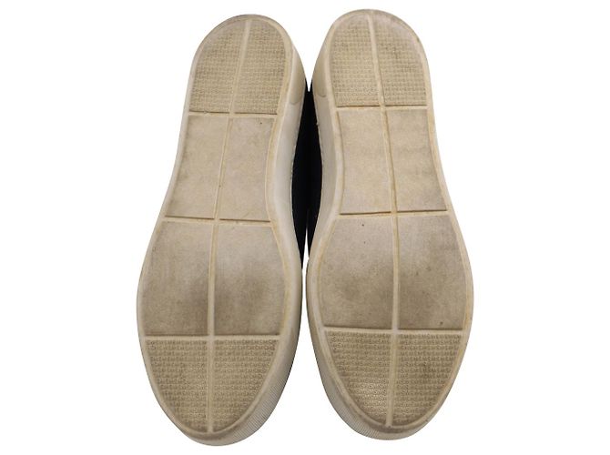 Sneaker stringata bassa Stuart Weitzman in pelle blu navy - vista 5