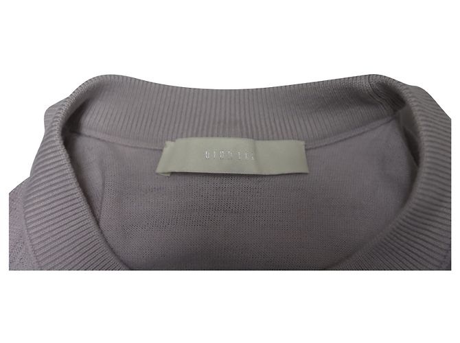 Autre Marque Dion Lee Cold Shoulder Pullover aus grauer Merinowolle - Ansicht 5