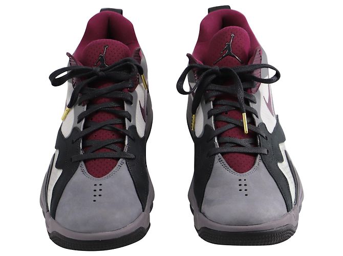 Nike Jordan x Paris Saint-Germain Zoom '92 Bordeaux in sintetico nero e grigio neutro - vista 2