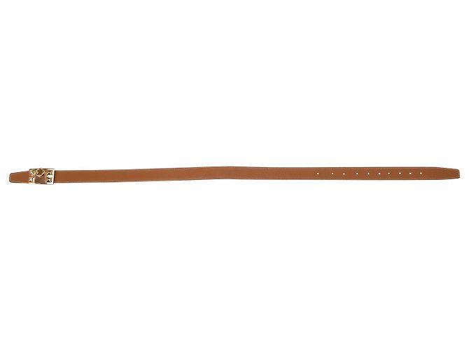 Hermès Hermes Collier De Chien Ceinture Réversible en Cuir Marron/Noir - vue 7