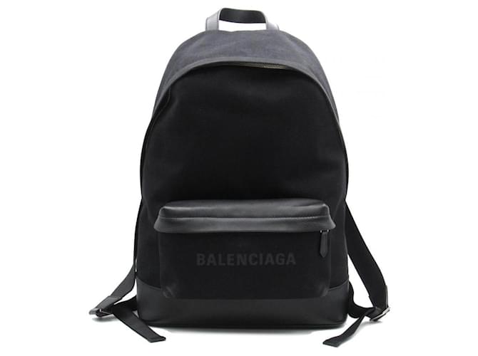 balenciaga canvas backpack