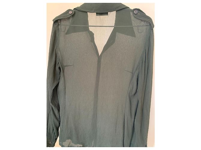 Gucci by Tom Ford Bluse dunkelgrün - Ansicht 5