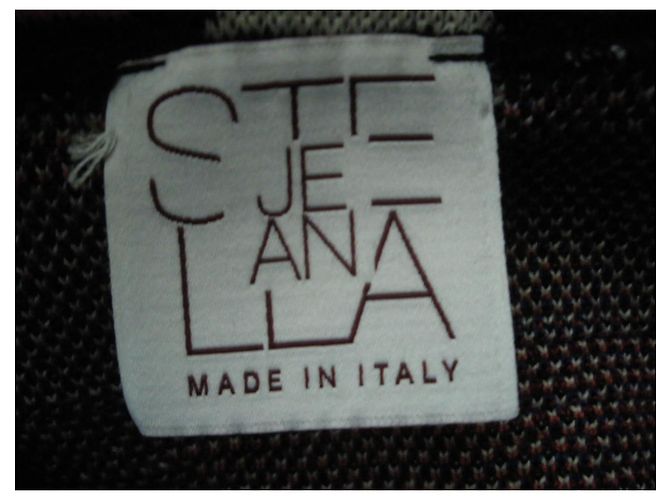 Stella Jean Skirt Suit Wool Multicolored Aztec Pattern - view 8