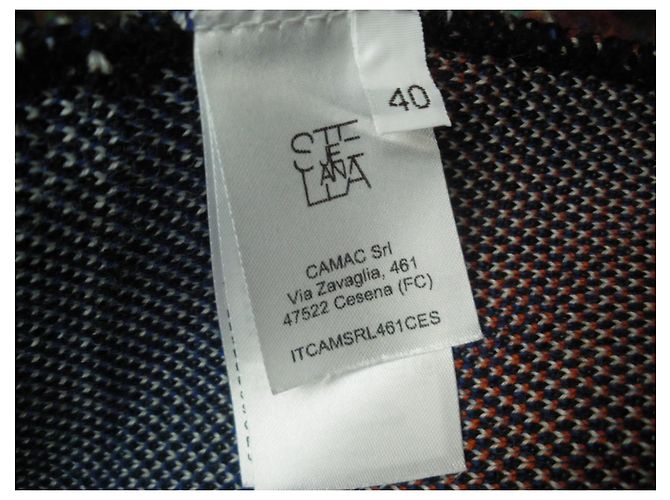 Stella Jean Skirt Suit Wool Multicolored Aztec Pattern - view 9