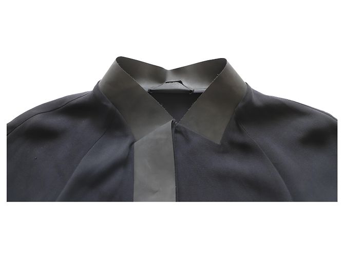 VESTIDO CON SOLAPA EN LOS HOMBROS DE ALEXANDER WANG Negro - vista 6