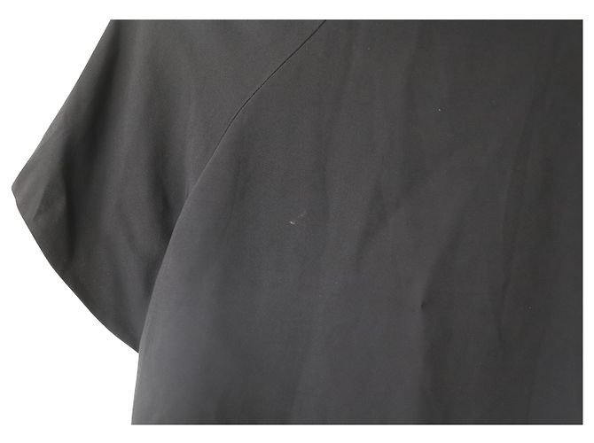 VESTIDO CON SOLAPA EN LOS HOMBROS DE ALEXANDER WANG Negro - vista 9