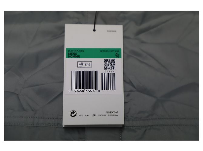 Nike Tech Pack Woven Jacket in Grey Polyester - view 8