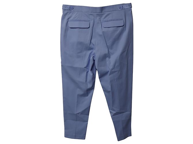 Pantalón Equipment Relaxed Unisex en Lyocell Verde Azul - vista 2