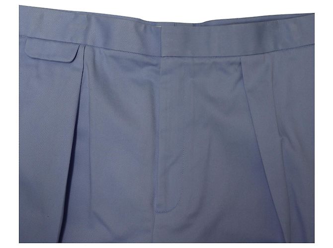 Pantalón Equipment Relaxed Unisex en Lyocell Verde Azul - vista 6