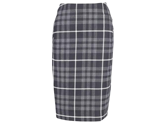 Jupe portefeuille à carreaux - Femme | MANGO Niger