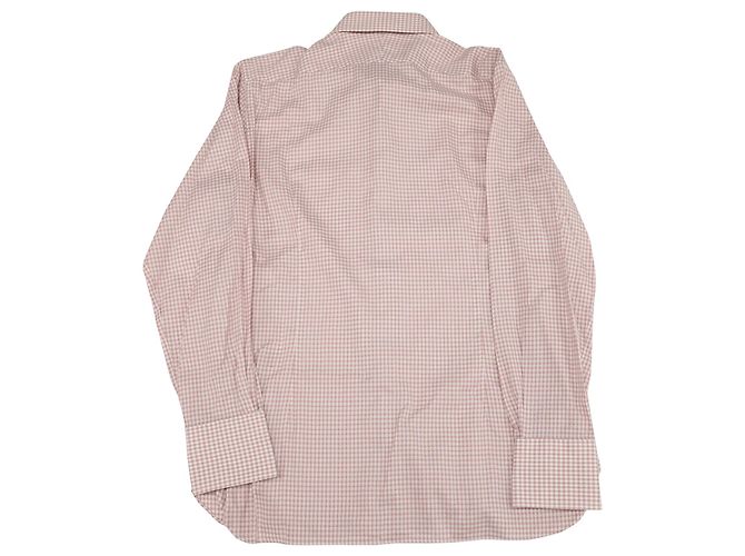 Tom Ford Gingham Button-down-Hemd aus rosa Baumwolle Pink - Ansicht 2