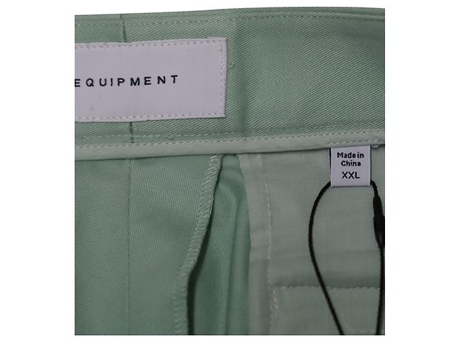 Pantalón Equipment Relaxed Unisex en Lyocell Verde - vista 5
