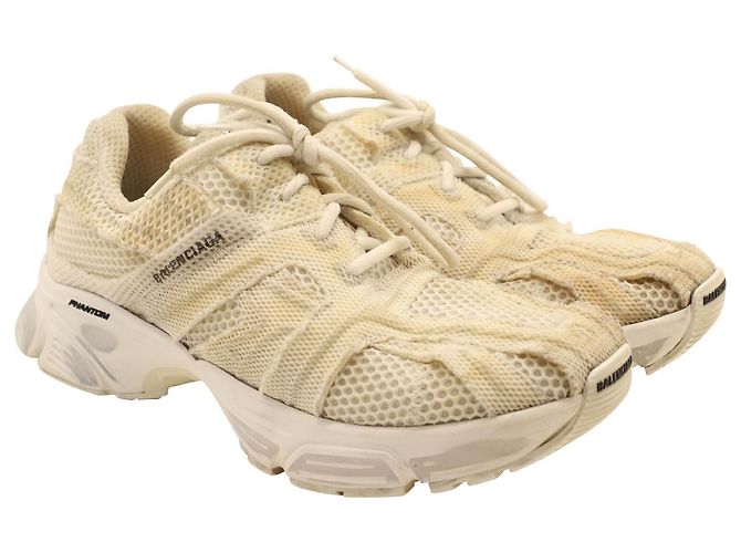 Zapatillas Balenciaga Phantom en Poliéster Blanco - vista 3