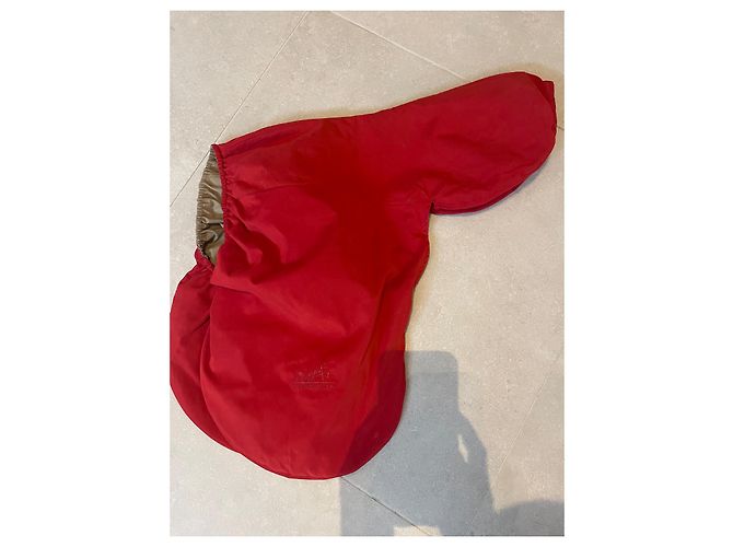 Protetor de sela Hermès Vermelho - vista 2
