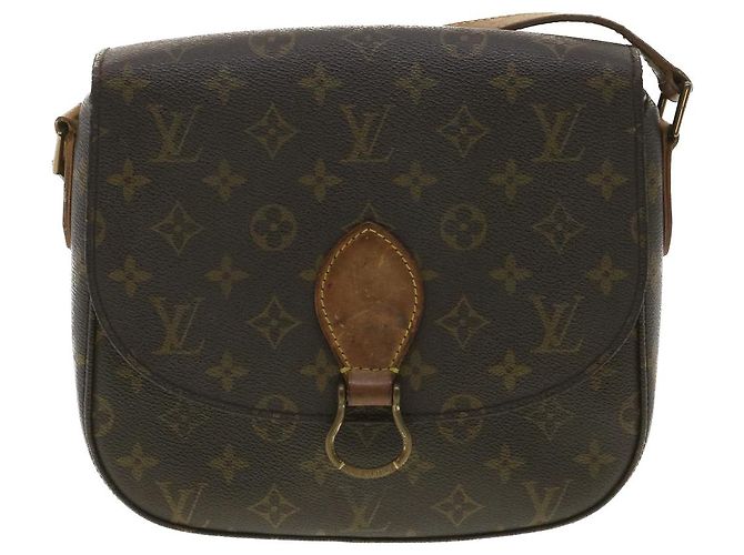 Saint-Cloud LOUIS VUITTON Monogram Saint Cloud GM Borsa a tracolla M51242 LV Auth em3488 Monogramma - vista 13