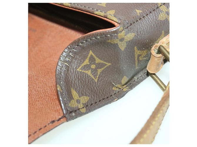 Saint-Cloud LOUIS VUITTON Monogram Saint Cloud GM Borsa a tracolla M51242 LV Auth em3488 Monogramma - vista 9