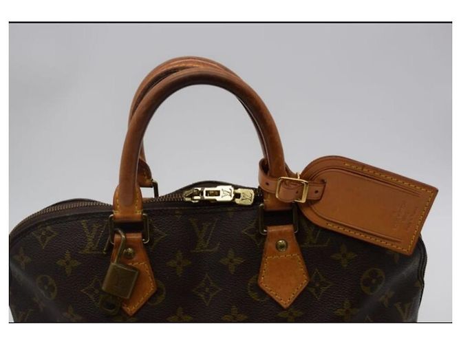 Louis Vuitton Alma Koffer Hellbraun - Ansicht 4