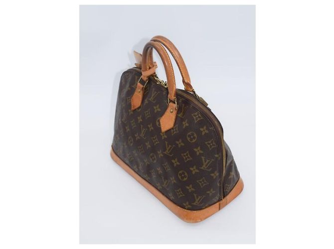 Louis Vuitton Alma Koffer Hellbraun - Ansicht 7