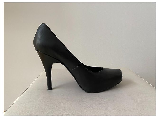 Décolleté Topshop TopStudio in pelle nera 40 Nero - vista 2