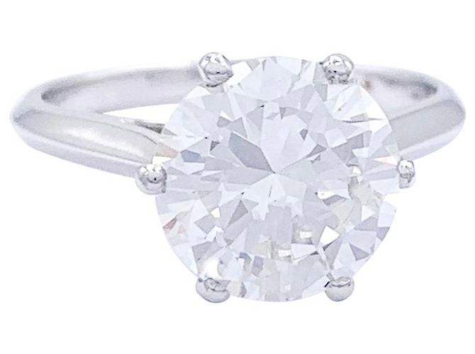 inconnue Solitaire Platinum, WEISSES GOLD, Diamant 2,30 Cts. - Ansicht 6