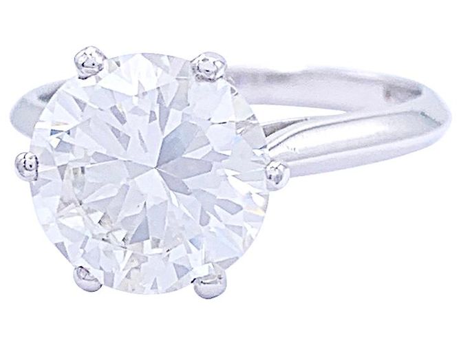 inconnue Solitaire Platinum, WEISSES GOLD, Diamant 2,30 Cts. - Ansicht 7